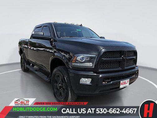 Brilliant Black Crystal Pearlcoat 2017 RAM 2500 Laramie Crew Cab 4x4 6'4' Box