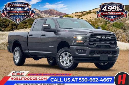 Granite Crystal Metallic Clearcoat 2026 RAM 2500 Big Horn Crew Cab 4x4 6'4' Box