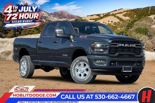 Forged Blue Metallic 2026 RAM 2500 Big Horn Crew Cab 4x4 6'4' Box