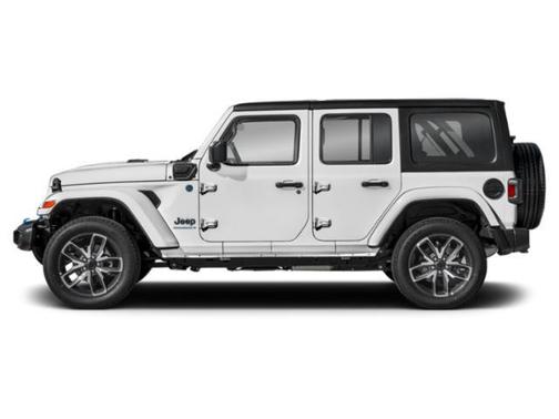 Bright White Clearcoat 2025 Jeep Wrangler 4xe Willys