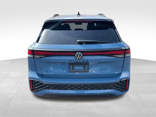 Monterey Blue with Deep Black Roof 2026 Volkswagen Tiguan 2.0T SE R-Line Black