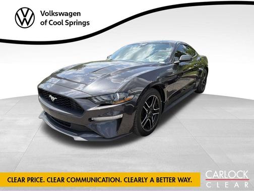 Dark Matter Gray Metallic 2022 Ford Mustang EcoBoost Premium