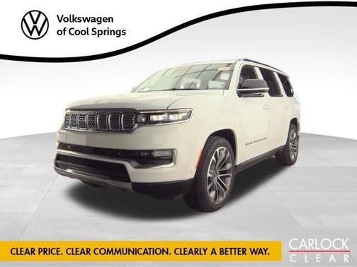 Bright White Clearcoat 2023 Jeep Grand Wagoneer Series III 4x4