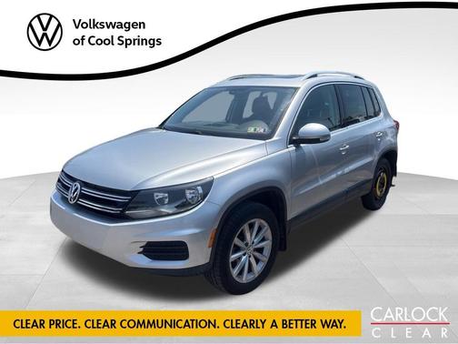 Reflex Silver Metallic 2017 Volkswagen Tiguan 2.0T Wolfsburg Edition
