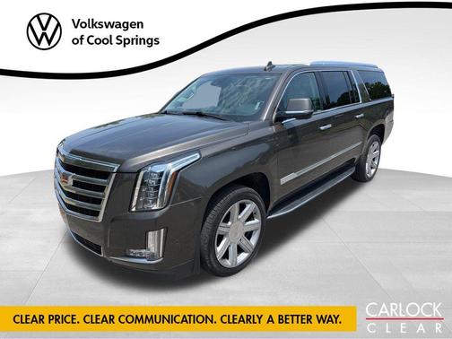 Dark Mocha Metallic 2020 Cadillac Escalade ESV Luxury