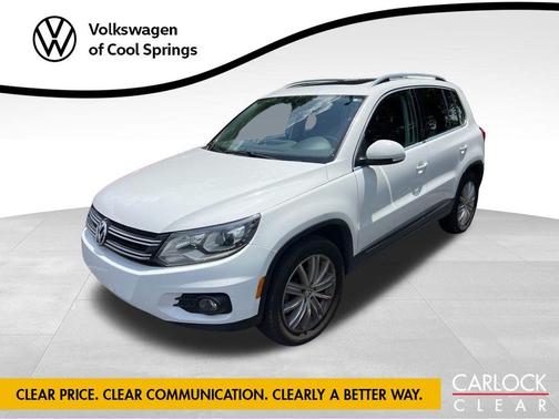 Pure White 2016 Volkswagen Tiguan SE