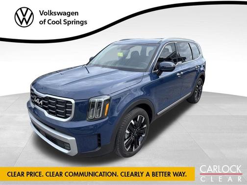Midnight Lake Blue 2024 Kia Telluride SX