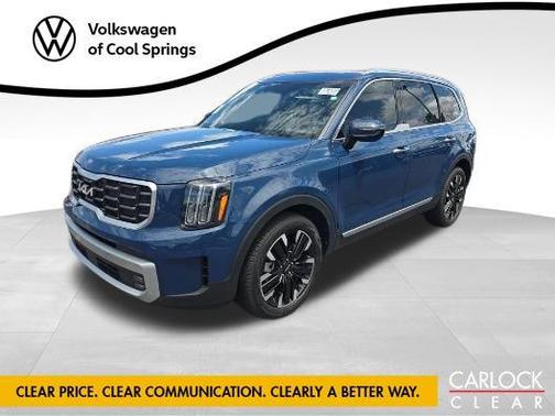 Midnight Lake Blue 2024 Kia Telluride SX