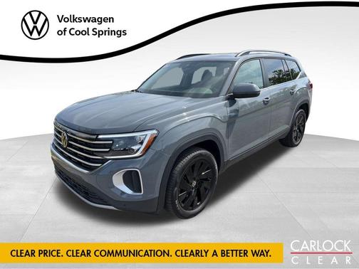 pure gray 2026 Volkswagen Atlas 2.0T SE w/Technology