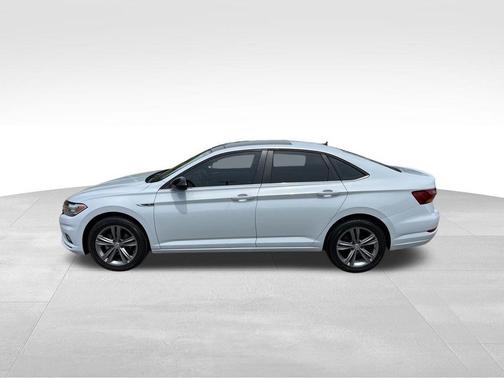 White Silver Metallic 2019 Volkswagen Jetta 1.4T R-Line