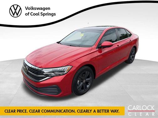 Kings Red Metallic 2022 Volkswagen Jetta 1.5T SE