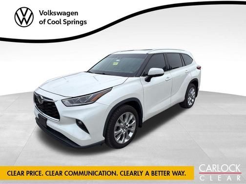 Blizzard Pearl 2020 Toyota Highlander Limited
