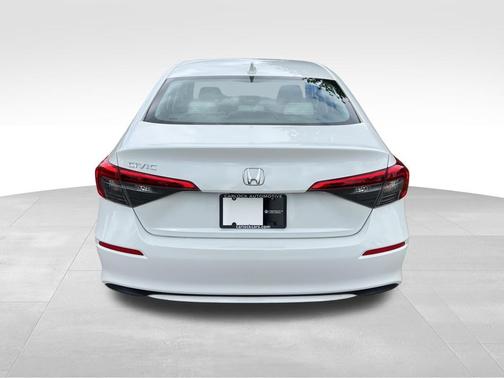 Platinum White Pearl 2022 Honda Civic LX