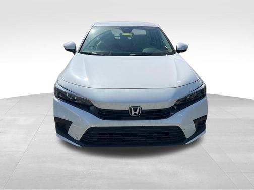Platinum White Pearl 2022 Honda Civic LX