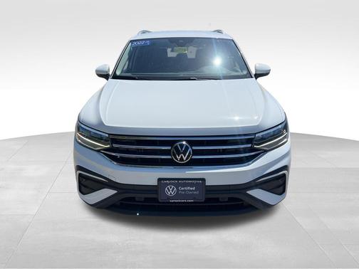 Pure White 2022 Volkswagen Tiguan 2.0T SE 4MOTION