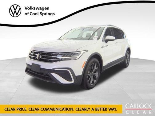 Pure White 2022 Volkswagen Tiguan 2.0T SE 4MOTION