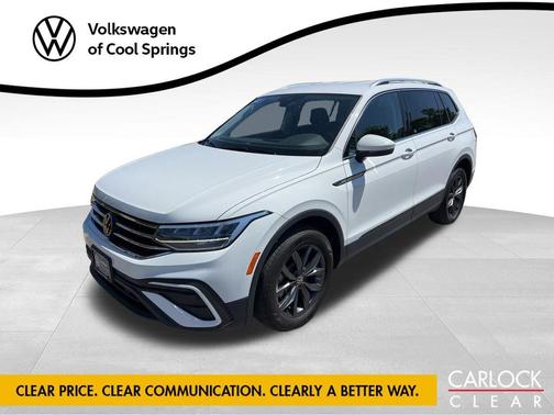 Pure White 2022 Volkswagen Tiguan 2.0T SE 4MOTION