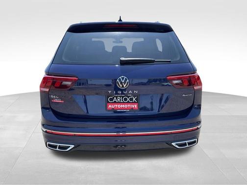 Atlantic Blue Metallic 2022 Volkswagen Tiguan 2.0T SEL R-Line 4MOTION