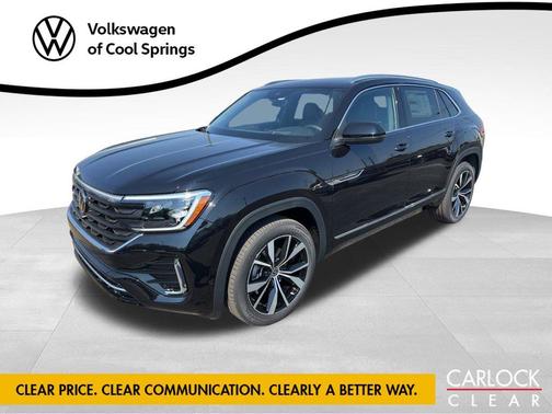 Deep Black Pearl 2026 Volkswagen Atlas Cross Sport 2.0T SEL Premium