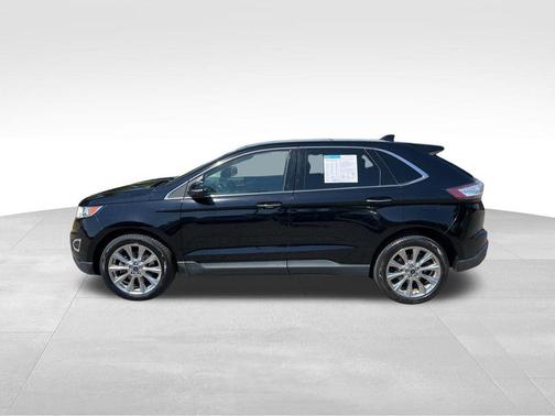 SHADOW BLACK 2017 Ford Edge Titanium