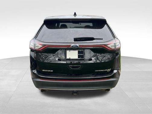 SHADOW BLACK 2017 Ford Edge Titanium