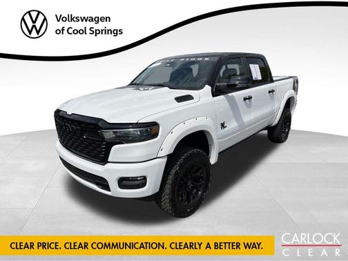 Bright White Clearcoat 2025 RAM 1500 Big Horn/Lone Star