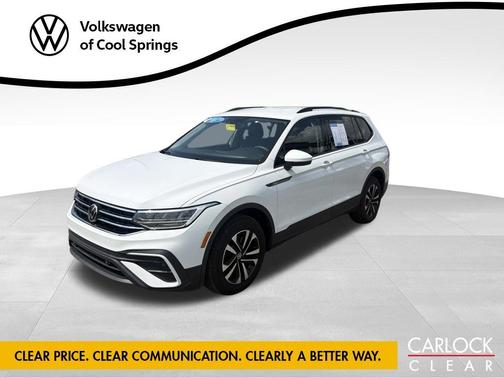 Pure White 2023 Volkswagen Tiguan 2.0T S