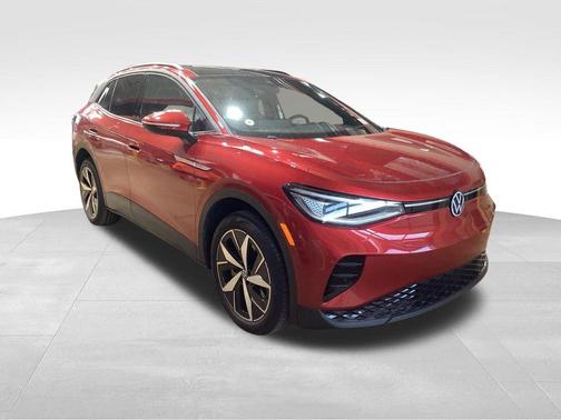 Red Metallic 2023 Volkswagen ID.4 AWD Pro S
