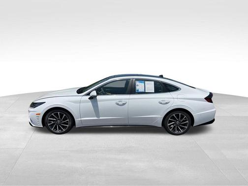 Serenity White 2023 Hyundai SONATA Limited