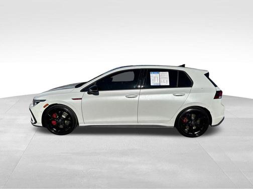 Opal White Pearl/Black Roof 2024 Volkswagen Golf GTI 1.4T TSI