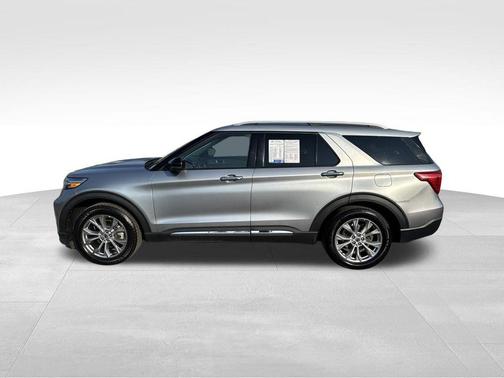 Iconic Silver Metallic 2021 Ford Explorer Limited