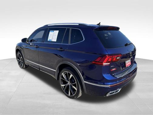 Atlantic Blue Metallic 2022 Volkswagen Tiguan 2.0T SEL R-Line 4MOTION