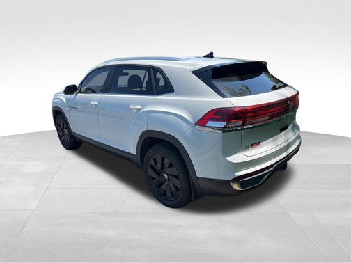 Pure White 2024 Volkswagen Atlas Cross Sport 2.0T SE w/Technology