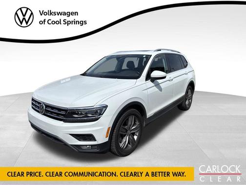 Pure White 2018 Volkswagen Tiguan 2.0T SEL