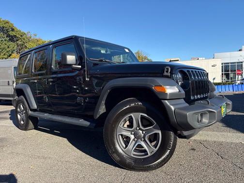 Black Clearcoat 2023 Jeep Wrangler Sport S