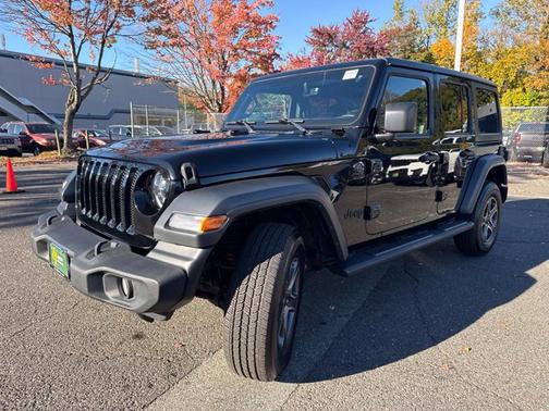 Black Clearcoat 2023 Jeep Wrangler Sport S