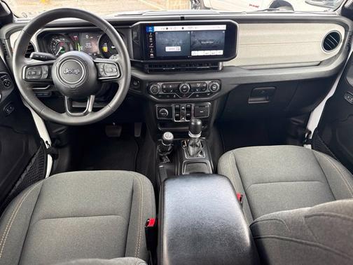 Bright White Clearcoat 2024 Jeep Wrangler Sport S