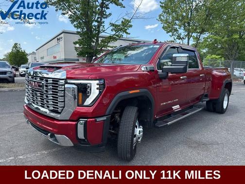 Volcanic Red Tintcoat 2024 GMC Sierra 3500 Denali