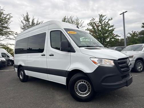 Arctic White 2025 Mercedes-Benz Sprinter 2500 High Roof