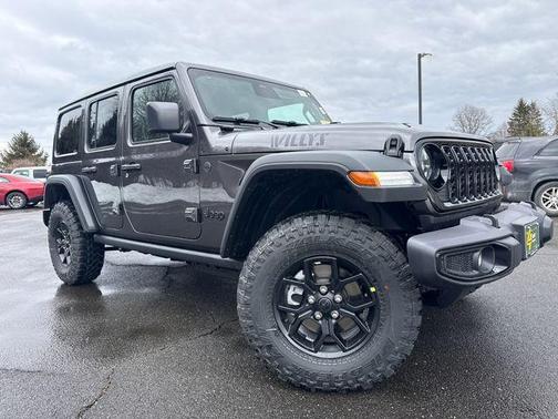 Granite Crystal Clearcoat Metallic 2026 Jeep Wrangler Sport SUV