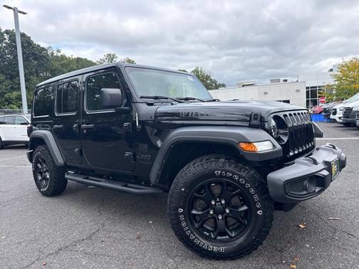 Black Clearcoat 2021 Jeep Wrangler Willys