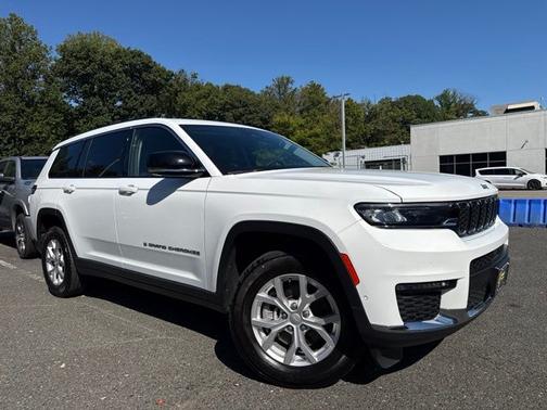 Bright White Clearcoat 2023 Jeep Grand Cherokee L Limited