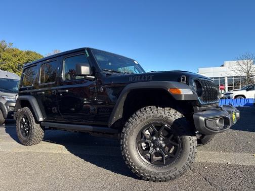 Black Clearcoat 2026 Jeep Wrangler Willys