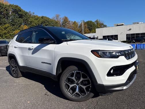 Bright White Clearcoat 2026 Jeep Compass Limited