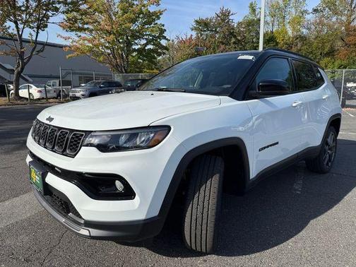 Bright White Clearcoat 2026 Jeep Compass Limited