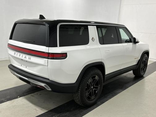 Glacier White 2023 Rivian R1S Adventure