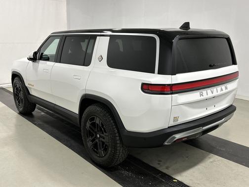 Glacier White 2023 Rivian R1S Adventure