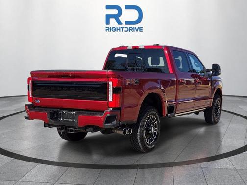 Ruby Red Metallic Tinted Clearcoat 2026 Ford F-350 Platinum