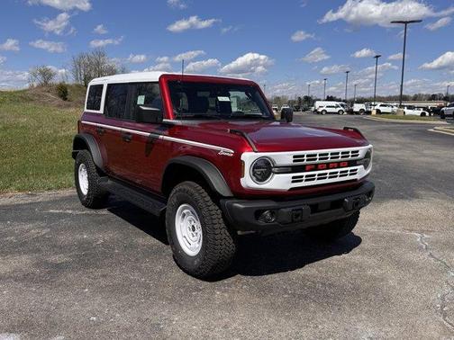 Ruby Red Metallic Tinted Clearcoat 2026 Ford Bronco Heritage Edition