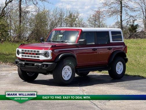 Ruby Red Metallic Tinted Clearcoat 2026 Ford Bronco Heritage Edition